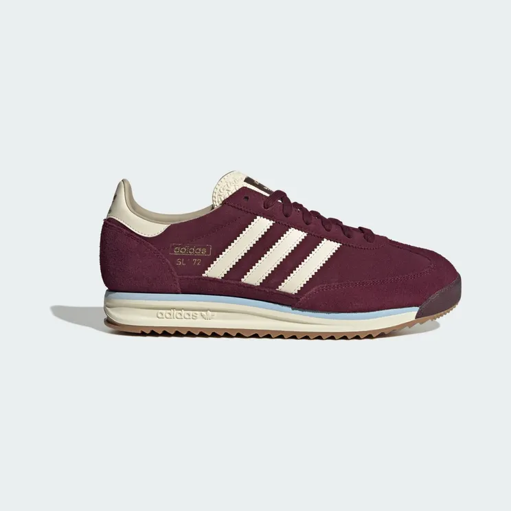 adidas SL 72 RS “Maroon / Cream White / Clear Sky” (KH9672)