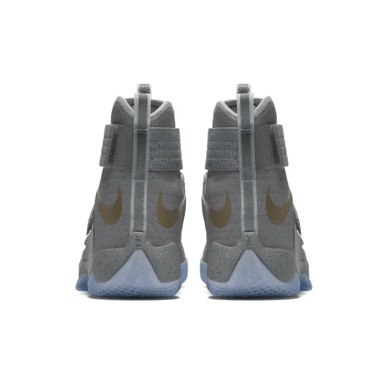Nike LeBron Zoom Soldier 10 Battle Grey Cool Grey/Gold/Wolf Grey (899620-010)