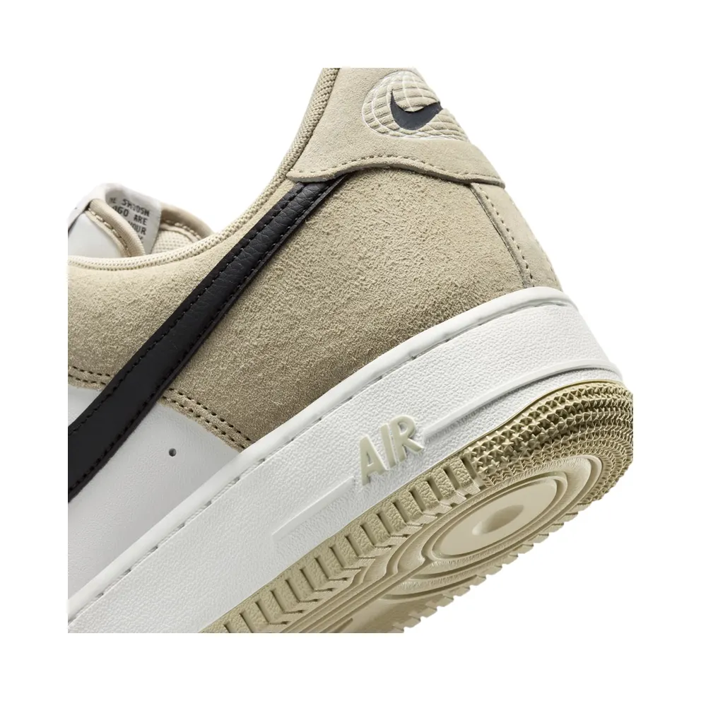 Nike Air Force 1 Low ’07 LV8 “White Desert Khaki Black” (IU7546-121)