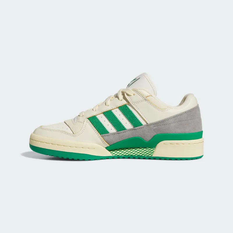 Adidas Forum Low CL Cream White / Green / Warm Vanilla (JI3272)