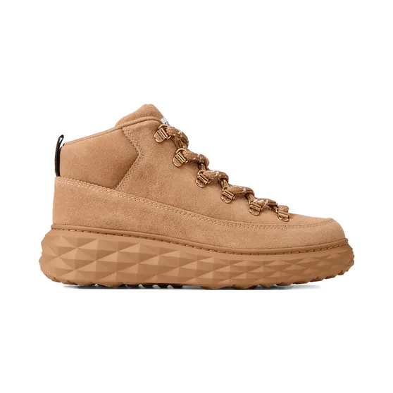 Jimmy Choo Diamond Maxi Hike High-Top-Sneakers aus Wildleder “Brown” (J000179691)