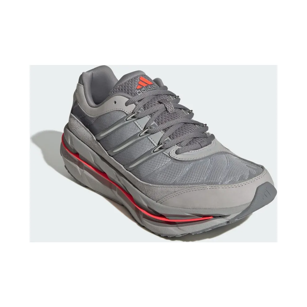 Adidas Adistar HRMY Grey Two / Silver Metallic / Solar Red (JQ8744)