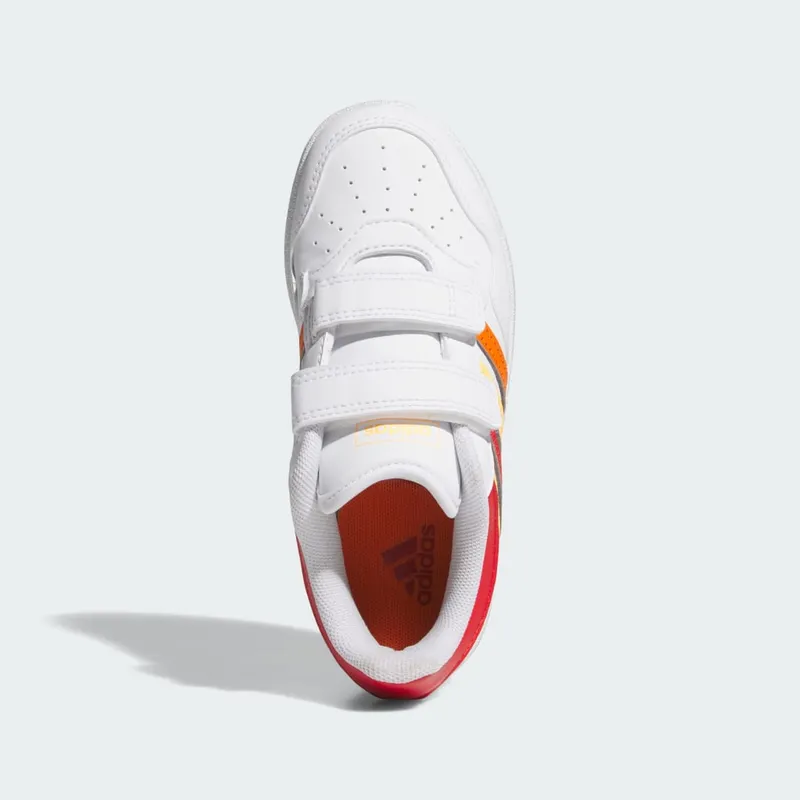 Adidas Hoops 4.0 Cloud White / Better Scarlet / Flash Orange (JQ7866)