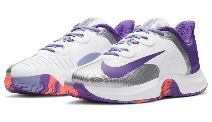 Nike Court Air Zoom GP ‘Purple Pulse Camo’ White/Bright Mango/Purple Pulse/Wild Berry (CK7580-103)