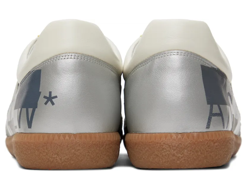 A-COLD-WALL* Off-White & Silver Shard Track Sneakers (ACWUF047) (2)