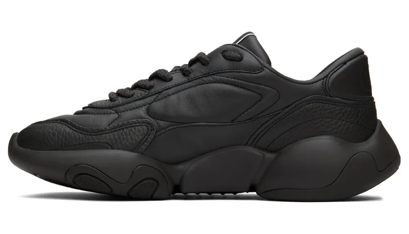 Valentino Garavani Black Bubbleback Low Sneakers (1Y2S0F08IAQ) (3)