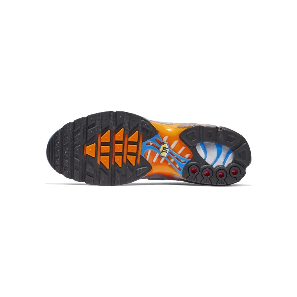 Nike Air Max Plus Deluxe Photo Blue/Wolf Grey-Orange Peel-Black-White-Metallic Silver (815994-400)