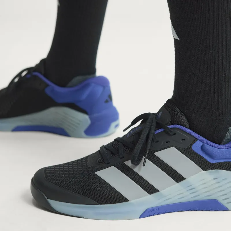Adidas Dropset 4 Training Core Black / Halo Silver / Pure Purple (KJ6610)
