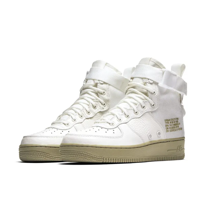Nike SF Air Force 1 Mid Ivory Olive (W) Ivory/Ivory-Neutral Olive (AA3966-100)