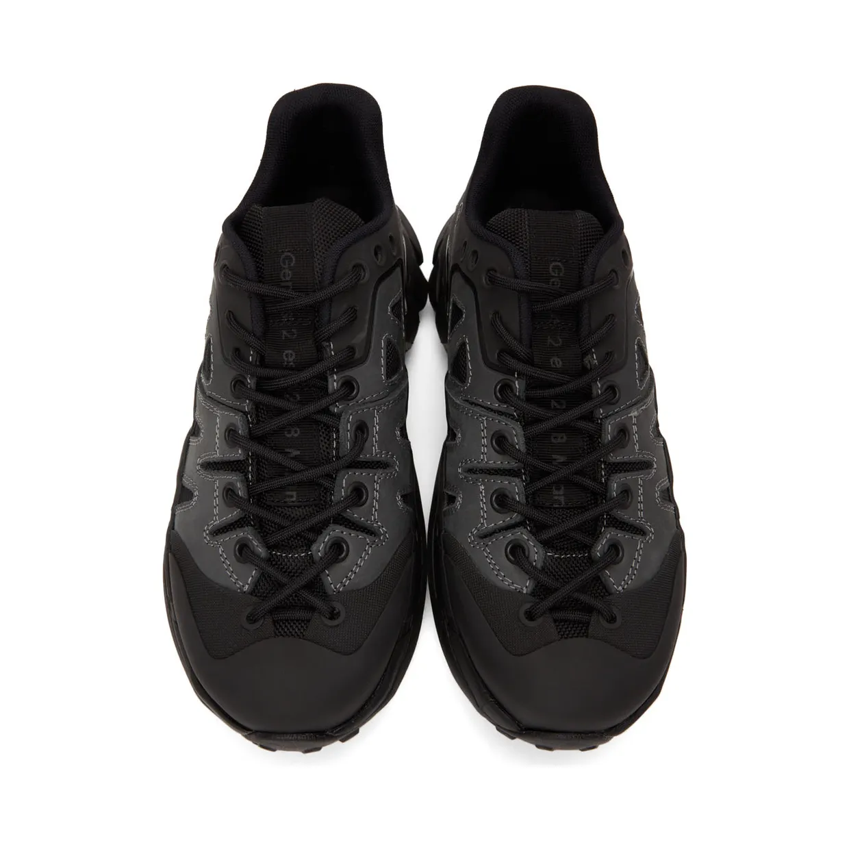 Moncler Genius 2 Moncler 1952 Black Silencio Sneakers (H10924M70600M1861) (5)