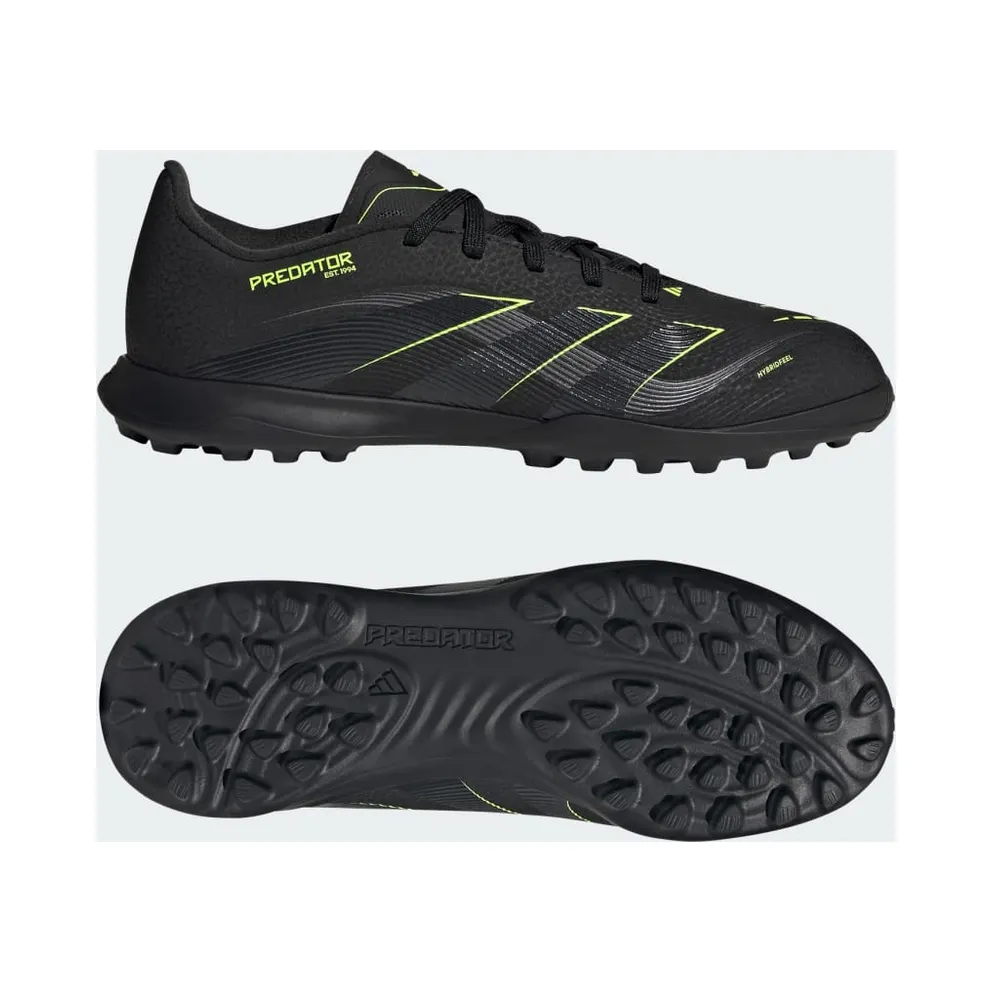 adidas Predator League Turf Core Black Carbon Lucid Lemon (JI1151)