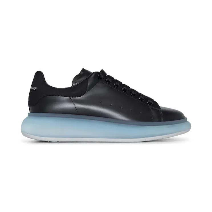 Alexander McQueen Oversized Black Blue Sole (667828WIAFA1434)