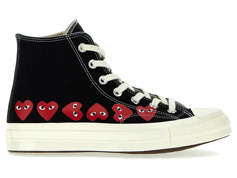 Comme Des Garçons Play X Converse “Black” (AZK1271)