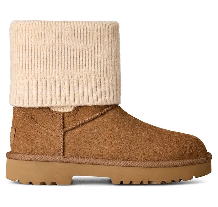 UGG Marais Knit Chelsea Boot Chestnut (1171573-CHE)