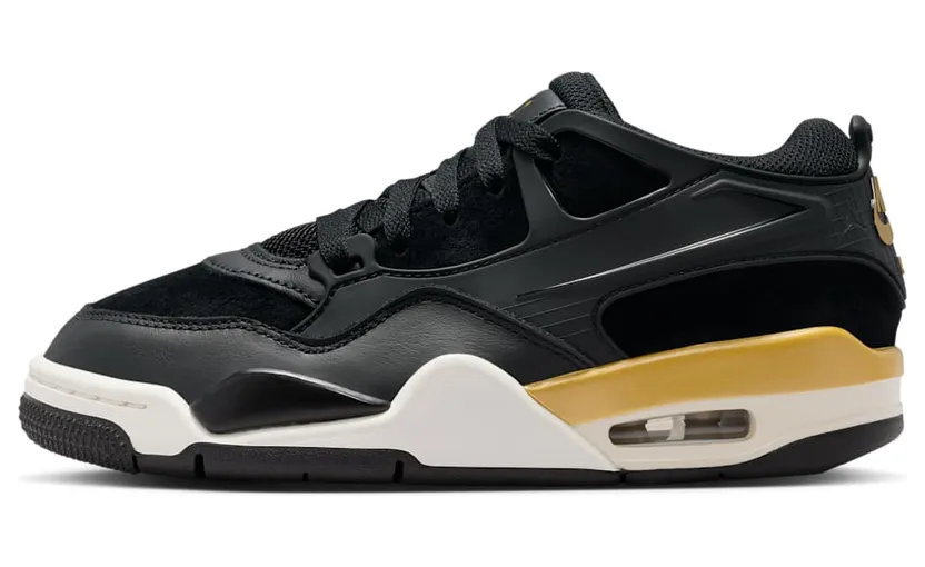 Nike Air Jordan 4 RM “Black/Sail/Team Gold/Metallic Gold” (IM6033-010)