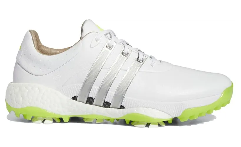 adidas Tour360 22 White Silver Solar Slime (GX4128)