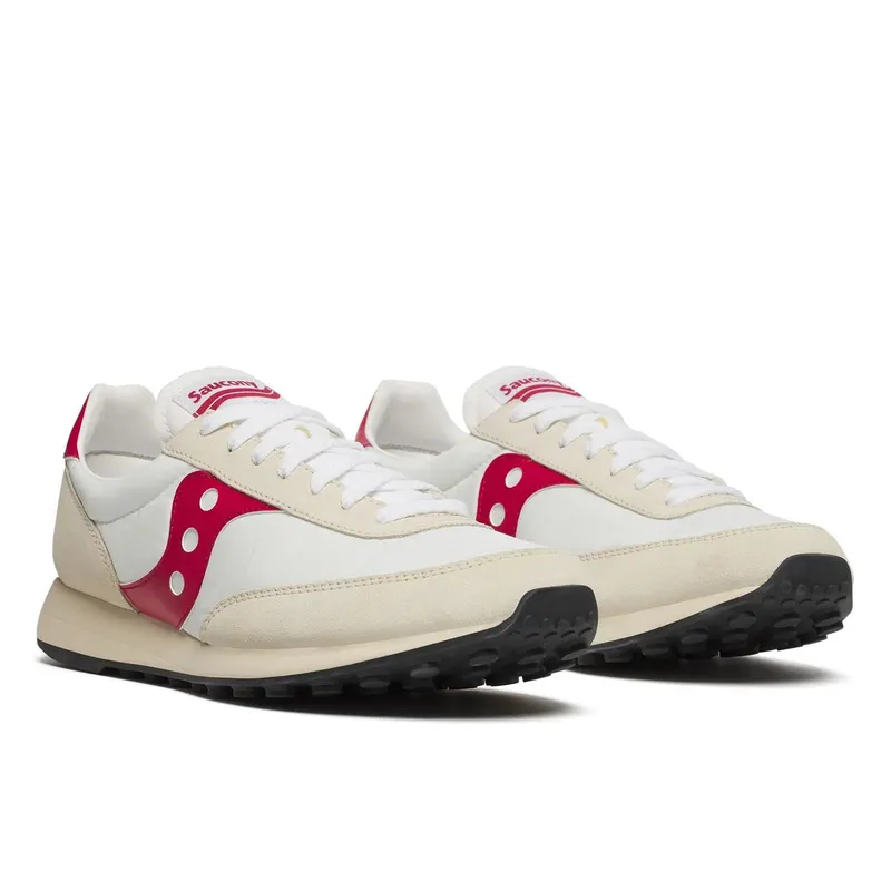 Saucony Trainer 80 White Red (S70884-10)