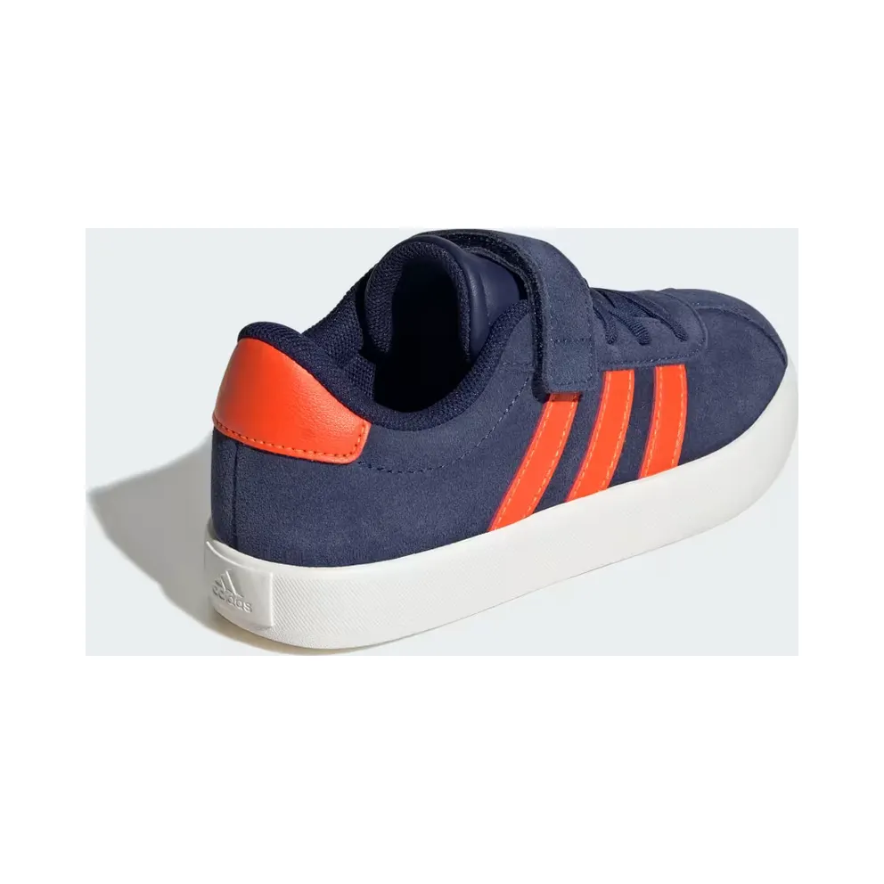 adidas VL Court 3.0 “Dark Blue / Impact Orange / Gold Metallic” (JR2215)