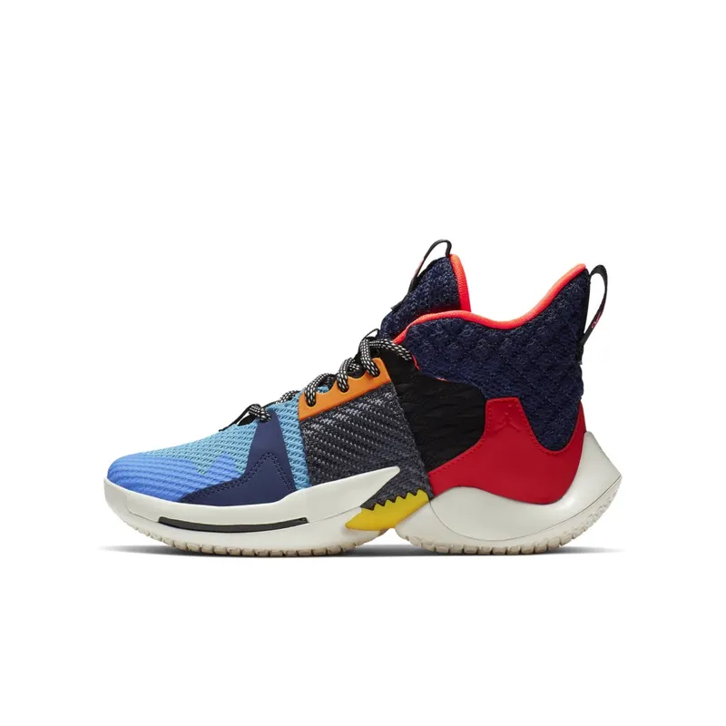 Jordan Why Not 0.2 Future History (GS) Multi-Color/Total Crimson-Sail (AO6218-900)