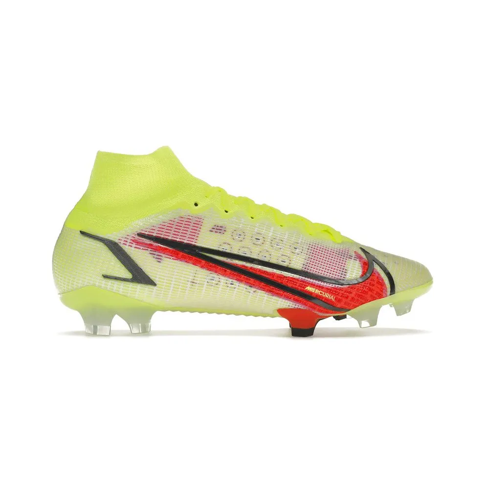 Nike Mercurial Superfly 8 Elite FG Volt Black Bright Crimson (CV0958-760)