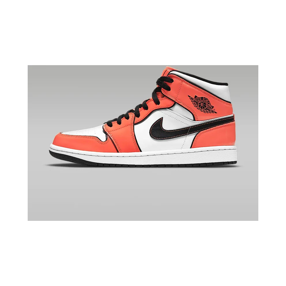 Jordan 1 Mid SE Turf Orange Turf Orange/Black/White (DD6834-802)