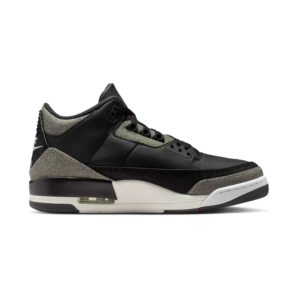 Air Jordan 3 “Levi’s – Black Denim” (IR0914-400)