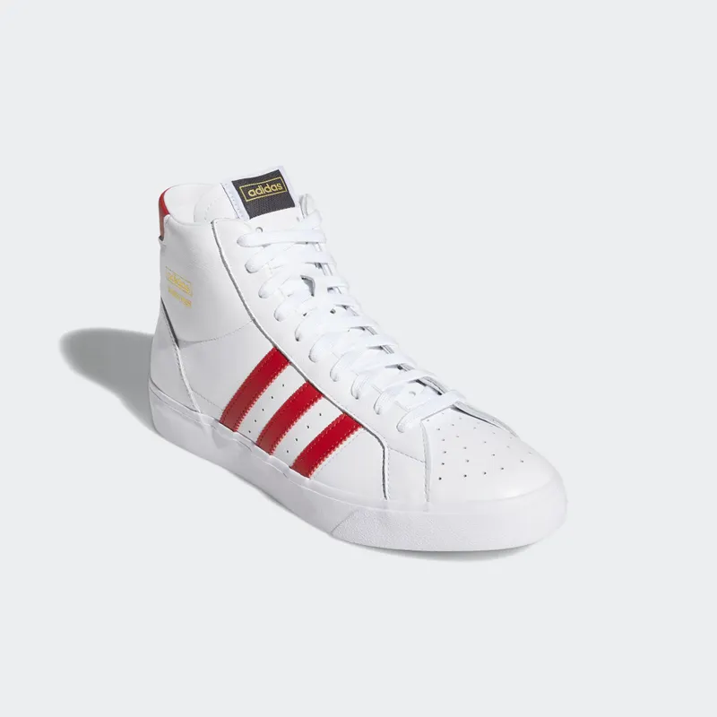 adidas Basket Profi Cloud White Scarlet Cloud White/Scarlet/Gold Metallic (FW3107)