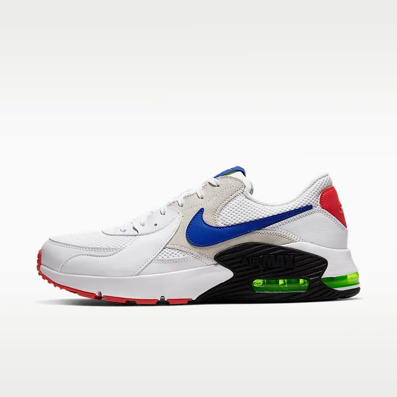 Nike Air Max Excee White Hyper Blue (CD4165-101)