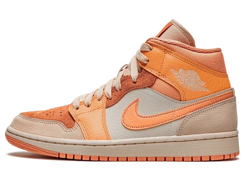 Air Jordan 1 Mid Apricot Orange (DH4270-800)
