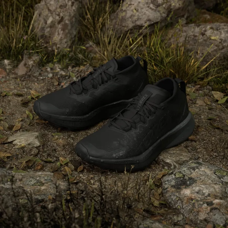 adidas Terrex Agravic GTX Trail Running Core Black Core Black Grey Six (JR5247)