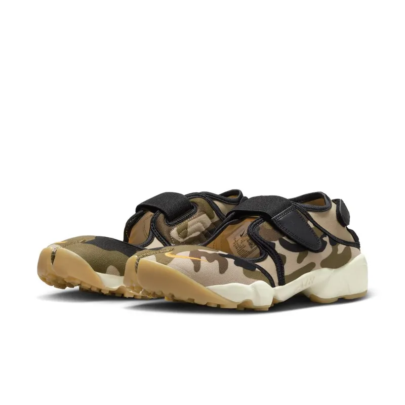 Nike Air Rift Hemp/Black/Olive Flak/Vivid Orange (FJ5447-200)