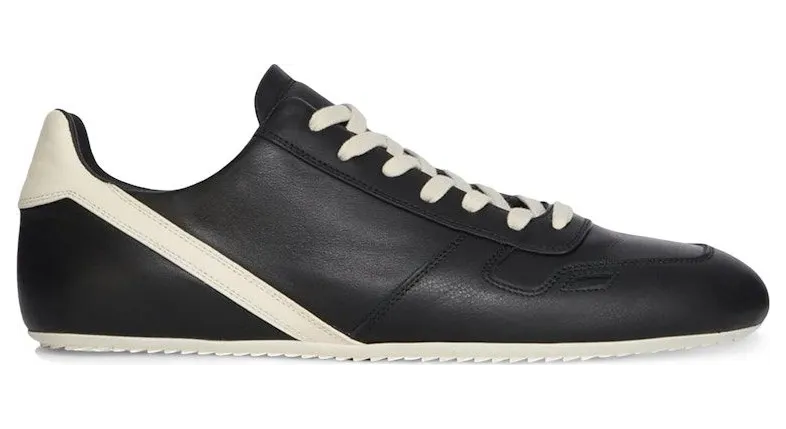 Rick Owens Concordians Minimal Sneaker Black Milk (RU02E1889-LCO-911)