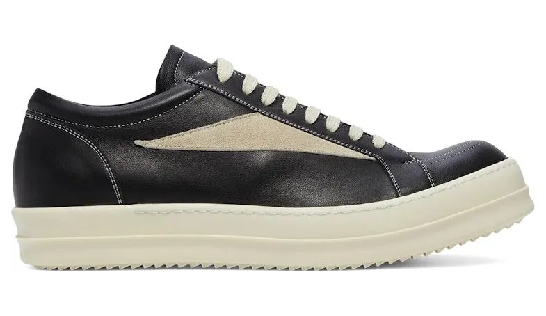 Rick Owens Concordians Vintage Low Black Milk (RU02E1897 LCOLVS 911)