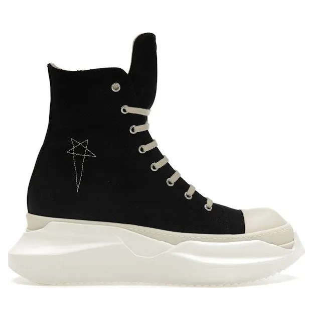 Rick Owens DRKSHDW Abstract High Top Embroidered Pentagram Black (DU01C6840-DQEM49-811)