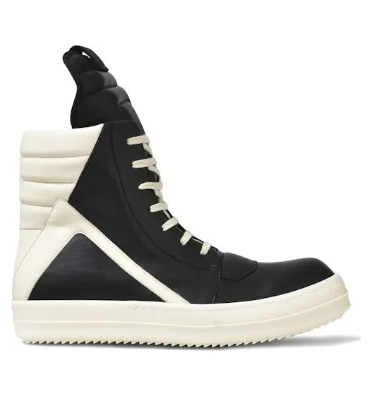 Rick Owens Geobaskets Black Milk (RP01E7894 LCO 911)