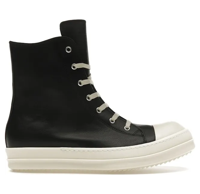 Rick Owens Hollywood High Black Milk (RU01E5890 LCO 911)