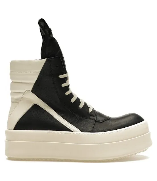 Rick Owens Mega Bumper Geobasket Black Milk (RR02C7868-911)