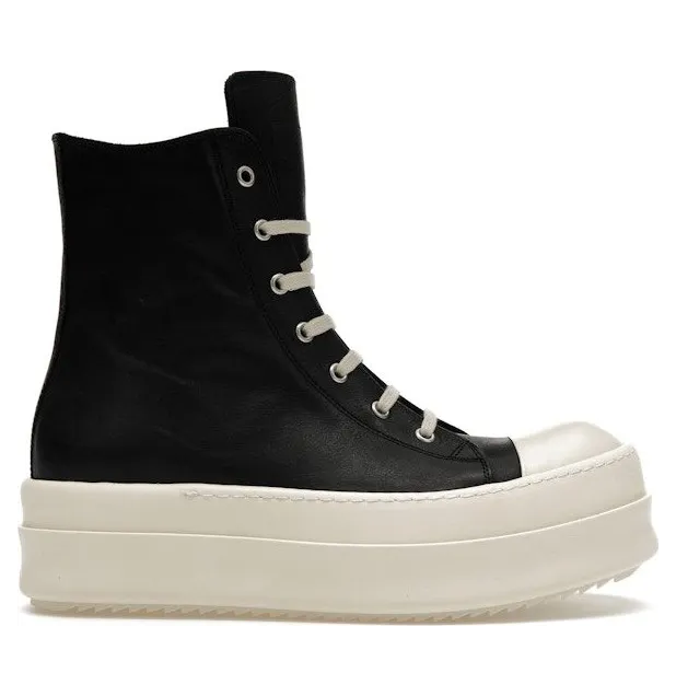 Rick Owens Mega Bumper Leather Black Milk (RR02C7859-LOO-911)