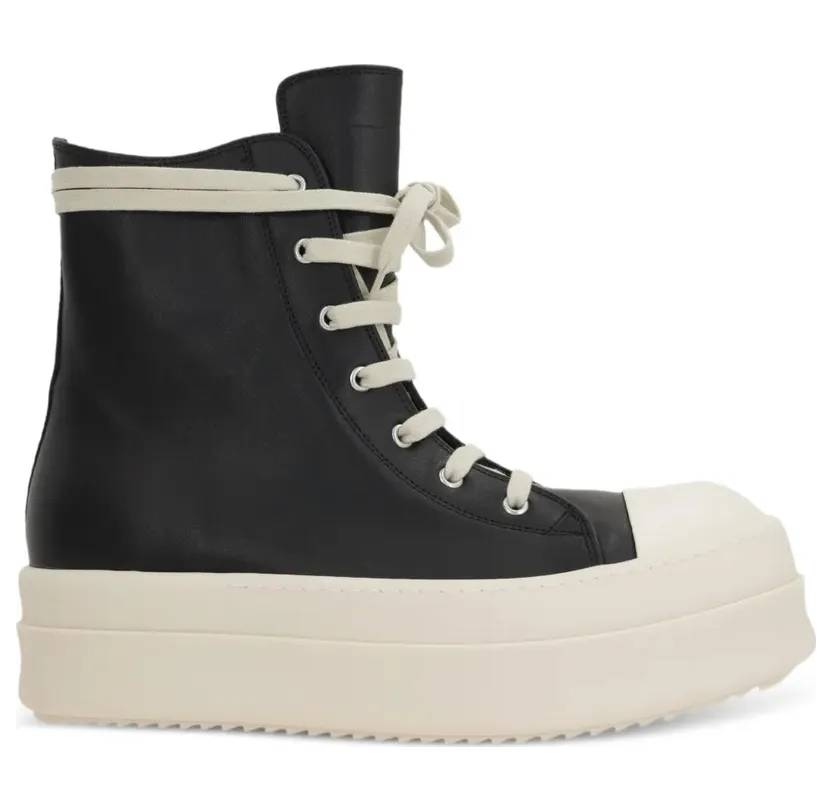 Rick Owens Mega Bumper with plateauzool – Black (RU02E1859LCO911)