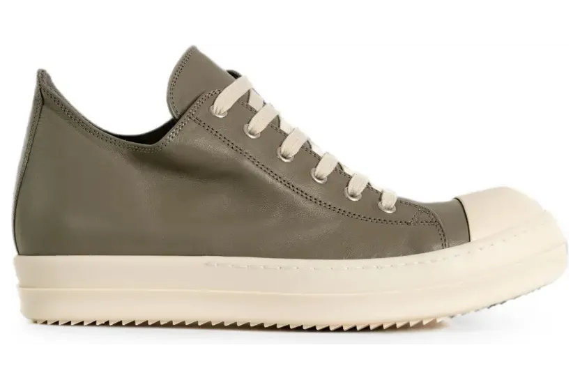 Rick Owens mit Schnürung – Green (RU02F4891LGY)