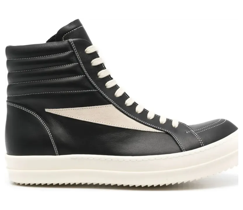Rick Owens Vintage High-Top- – Black (RU02D6896LCOLVS)