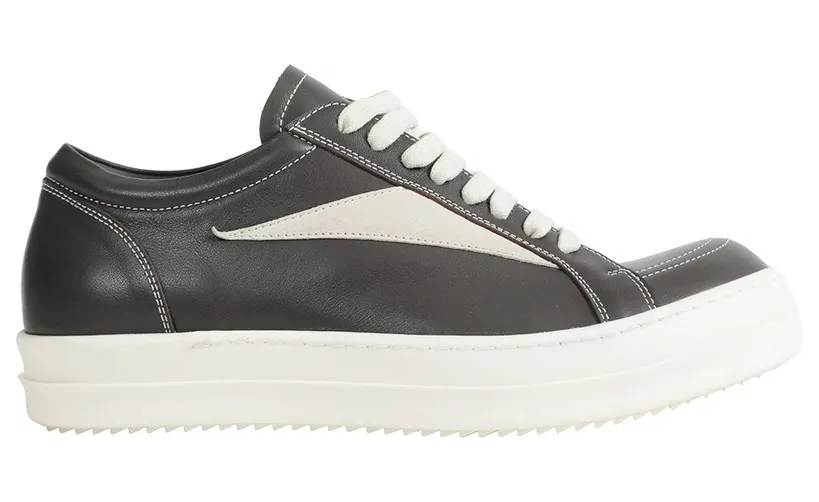 Rick Owens Vintage Low Sneaker Dark Dust Milk (RU02F4897-LCOLVS-7811)