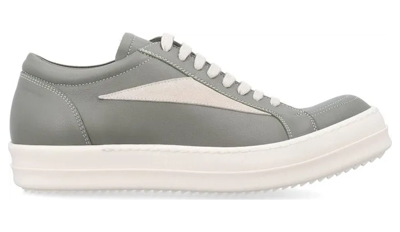 Rick Owens Vintage Low Sneaks Celadon Milk (RU01E5897 LCOLVS 1511)