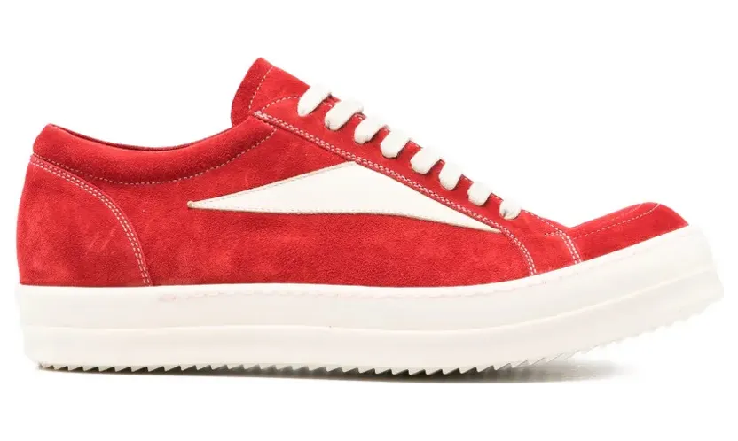 Rick Owens with contrasterend vlak – Red (RR01F2897LVSCOX)