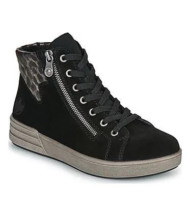 Rieker – Lace-up Shoes Hoog – Women – Shoes – Black (X070900)