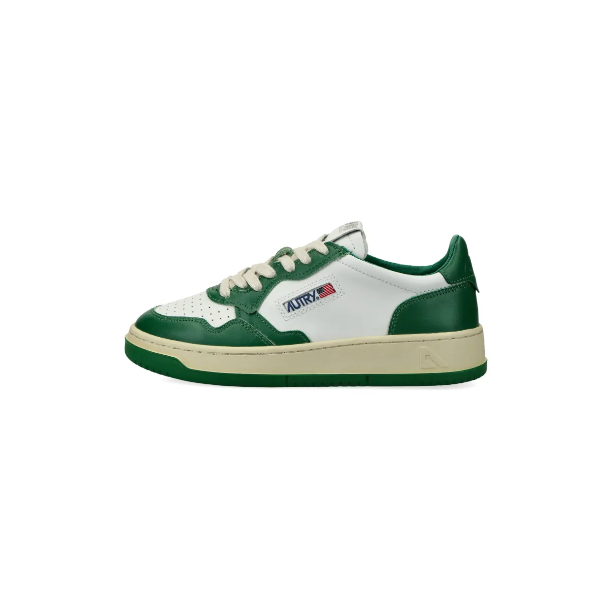 Autry Medalist Low Leather “Green” (AULWWB03)