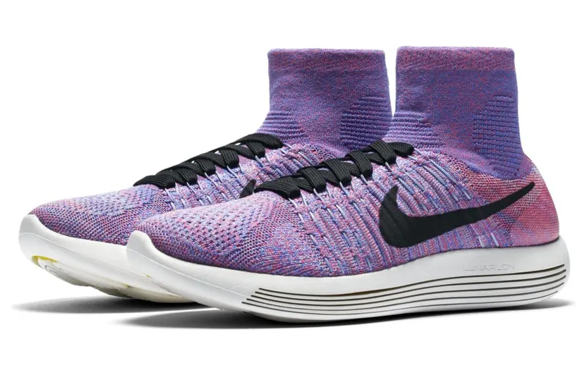 Nike Lunarepic Flyknit Hot Punch/Black-Aluminum (W)