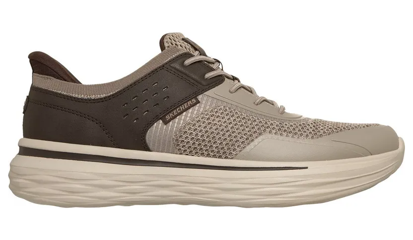 Skechers Slip-ins Relaxed Fit: Nevarro – Tavo Sneaker Taupe/Bruin