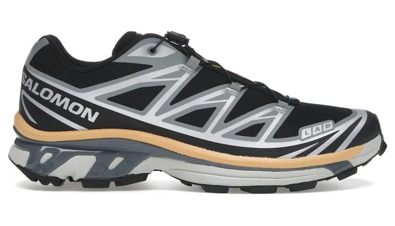 Salomon XT-6 Black Footwear Silver Warm Apricot (L47739400)