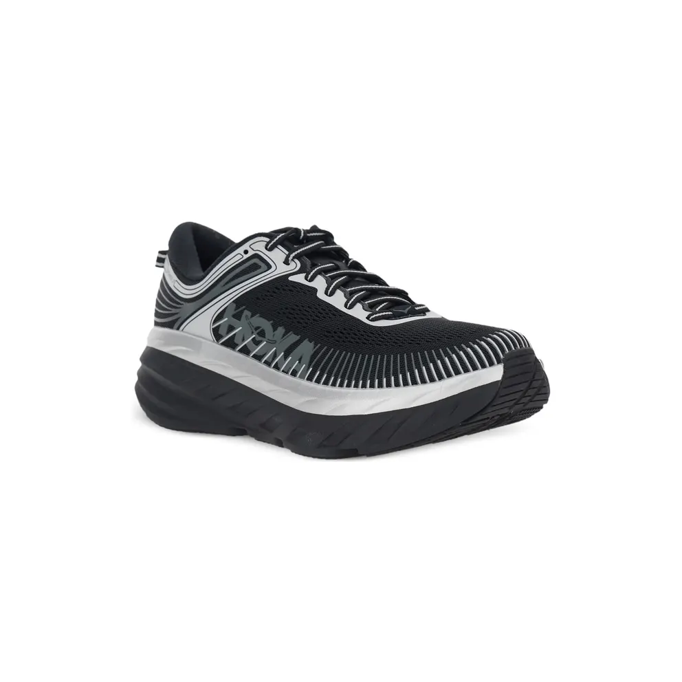 Hoka Bondi 7 “Black/Silver” (1110518 BKSTR)